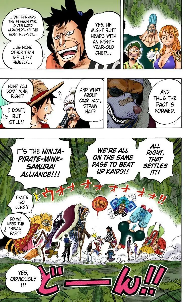 One Piece Digital Colored Chapter 819 image 13